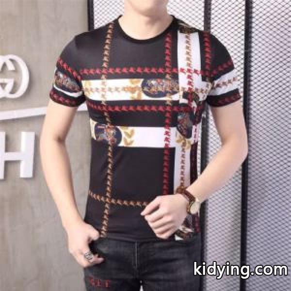 Tシャツ/ティーシャツ 2色可選 2019年春夏流行ファッション 通勤の定番 バーバリー BURBERRY_半袖Tシャツ_メンズファッション_スーパーコピーブランド激安通販 専門店-0