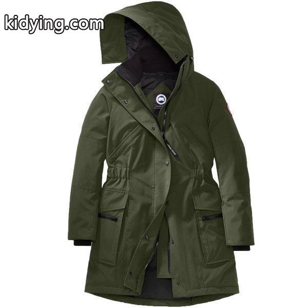 カナダグース レディース ダウンジャケット アウター Kinley Parka Military Green :od2-cdg006n-mign:フェルマート fermart 3号店 - 通販ショッピング-0