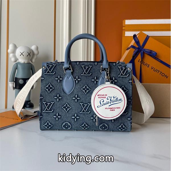 LOUIS VUITTON スーパーコピー 優雅 上質 デニム モノグラム ハンドバッグ ルイヴィトン-2