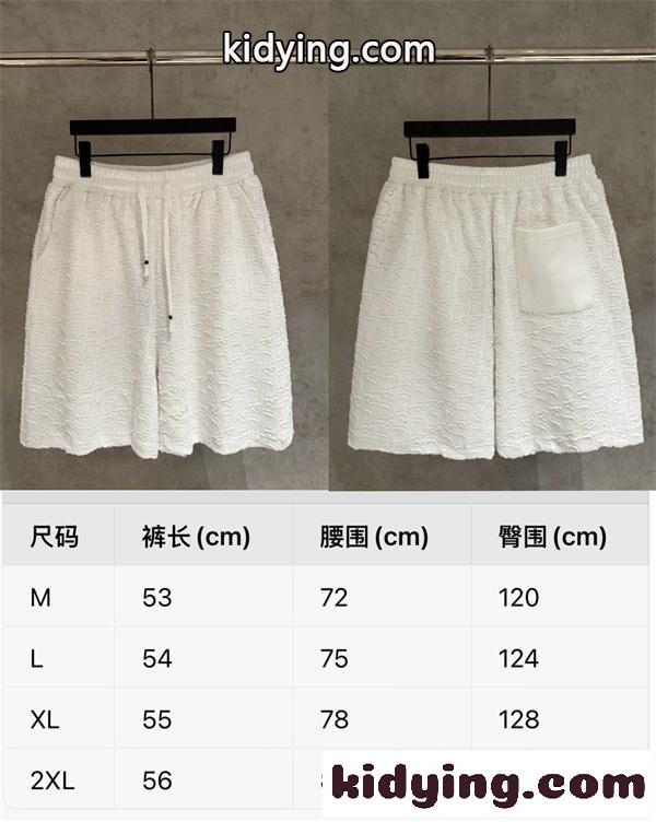 ジャカード柄 リラックススタイル 夏コーデ トレンド感 DIOR ディオール コピー ショートパンツ 大人カジュアル-10