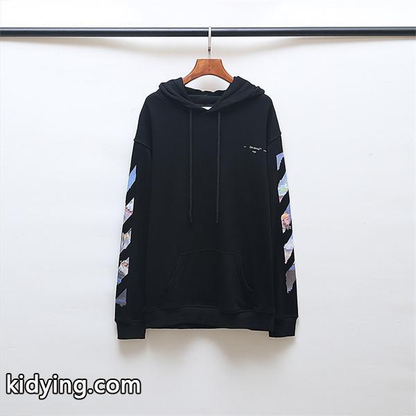 Off-White オフホワイト コピー 高級感演出 ミニマル立体ロゴ スウェット 定番モデル-3