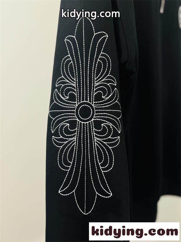 スウェット 立ち襟 刺繍デザイン ストリート風 トレンド新作 CHROME HEARTS クロムハーツ コピー-5