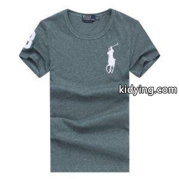 話題となる人気品Polo Ralph Laurenポロ ラルフローレンtシャツコピーメンズ無地クルーネック半袖-0