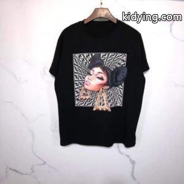 春夏の爽やかコーデに 多色可選 半袖Tシャツ スタイルをすっきりにする フェンディ FENDI_フェンディ FENDI_ブランド コピー 激安(日本最大級)-2