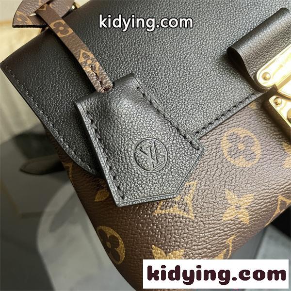 LOUIS VUITTON レディース ハンドバッグ モノグラム風 フラップ 上品スタイル 2WAY仕様 ルイヴィトン コピー-3
