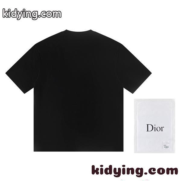 DIOR ディオール コピー 人気急拡大 洗練モード 半袖Tシャツ カジュアル 2026新作-1