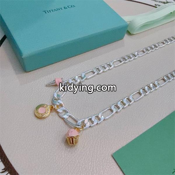遊び心演出 レイヤード チェーン Tiffany&Co ティファニー コピー ネックレス 限定感-2
