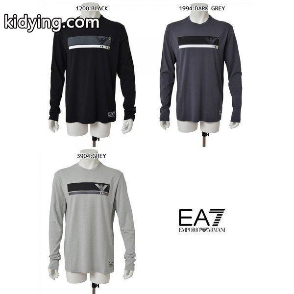 EMPORIO ARMANI エンポリオ・アルマーニ セッテ EA7 メンズ 長袖 Tシャツ 3YPTE1 PJ30Z :EA-7D-RTW-S7-3YPTE1-PJ30Z:concerto Yahoo!店 - 通販ショッピング-0