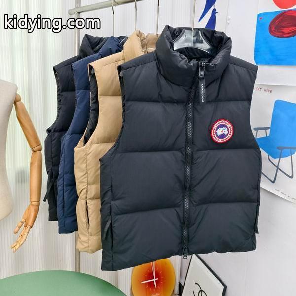 Canada Goose スーパーコピー 2025秋冬 シックブラック 多色展開ダウンベスト カナダグース-0
