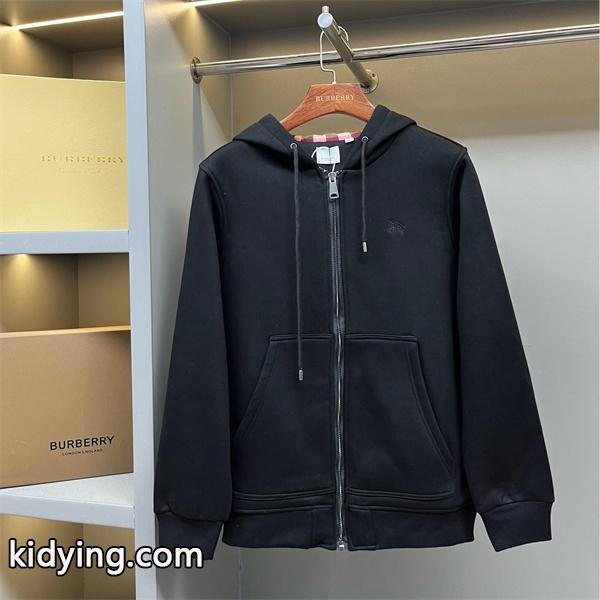 バーバリー Burberry スーパーコピー 軽暖 シンプル 洗練フォルム 秋冬ジップアップパーカー-0