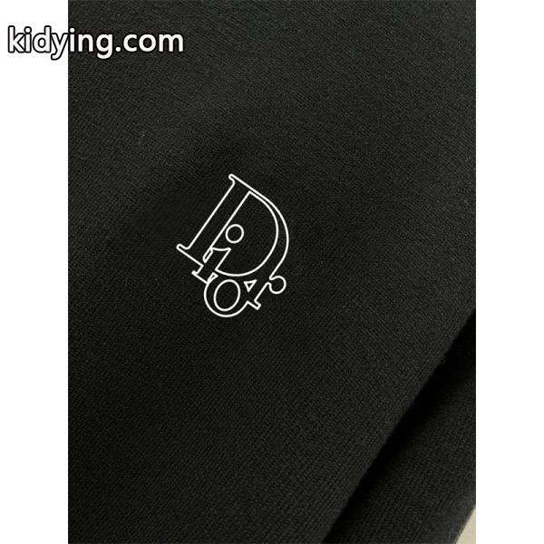 ホワイト ハイネック セーター 2025秋冬洗練 ディオール DIOR 偽物 トップス ユニセックス-5