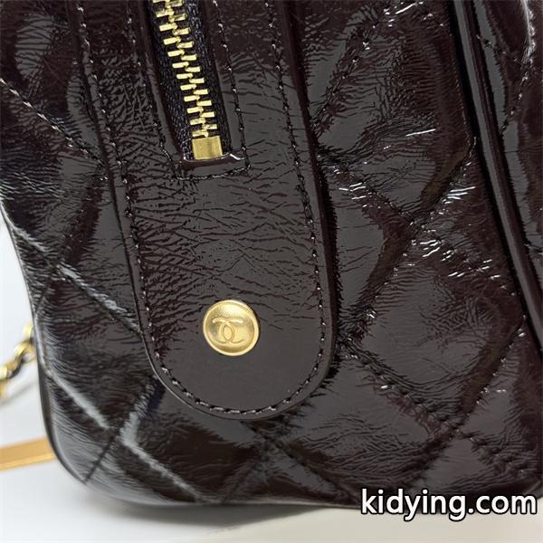 新作 ブラウン 大人可愛い 人気 旅行 高級感 CHANEL シャネル スーパーコピー ボストンバッグ-4