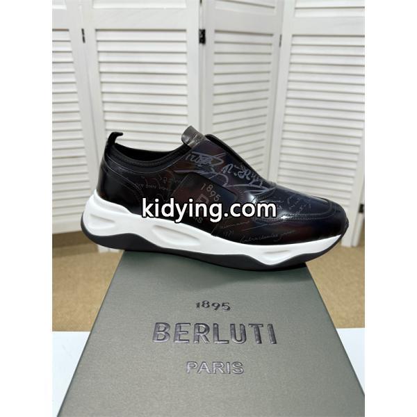 限定モデル パティーヌ Berluti ベルルッティ コピー スリッポン 存在感 2026新作-4