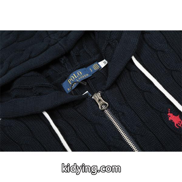 実用性抜群 Polo Ralph Lauren  ポロ ラルフローレン コピー フルジップ 洗練 ニットパーカー-3