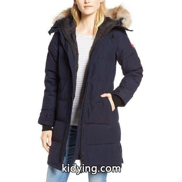 カナダグース ジャケット・ブルゾン アウター レディース Canada Goose Shelburne Genuine Coyote Fur Trim Down Parka Admiral Blue :36-28xvz5dr7z-69oq:asty-shop2 - 通販ショッピング-0