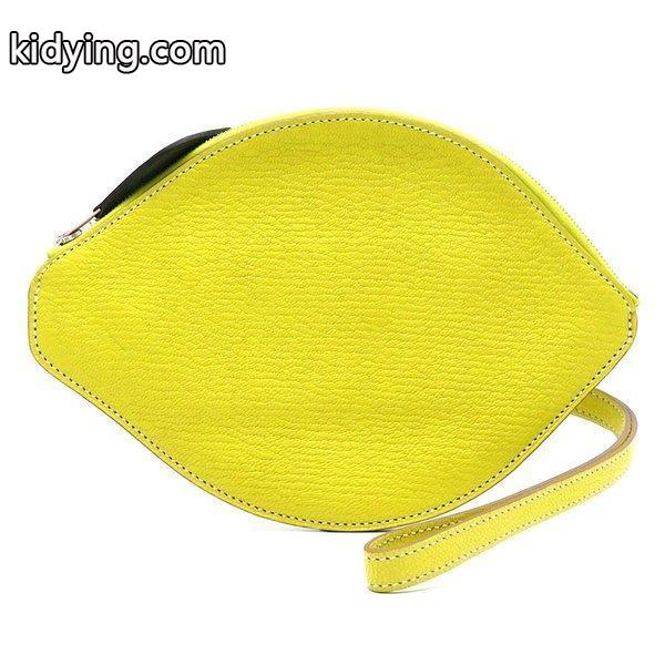 HERMES エルメス ポシェット シトロン ポーチ 070506CKAA イエロー 新品 :82651:つるや質店 - 通販ショッピング-0