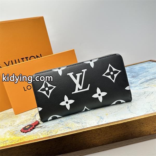 Louis Vuitton ルイ ヴィトン 財布 コピー ユニークなデザインに夢中!入手困難!ブラック ジッパー ファッション 最安値-0