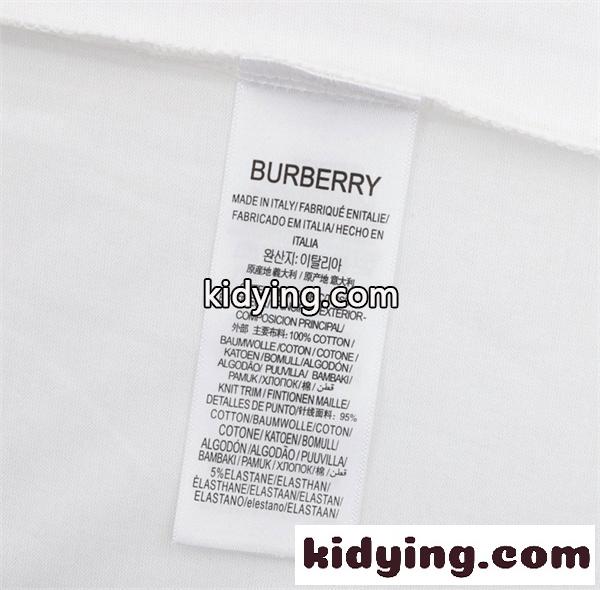 ストリートアート半袖 人物風プリント ブラックトップス 視覚インパクト BURBERRY バーバリー コピー 半袖Tシャツ デイリー主力 注目度高め-8