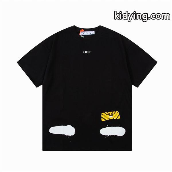 2色可選 半袖Tシャツ 軽やかにコーデを楽しむ Off-White オフホワイト 人の心をくすぐる柄が素敵__ブランド コピー 激安(日本最大級)-0