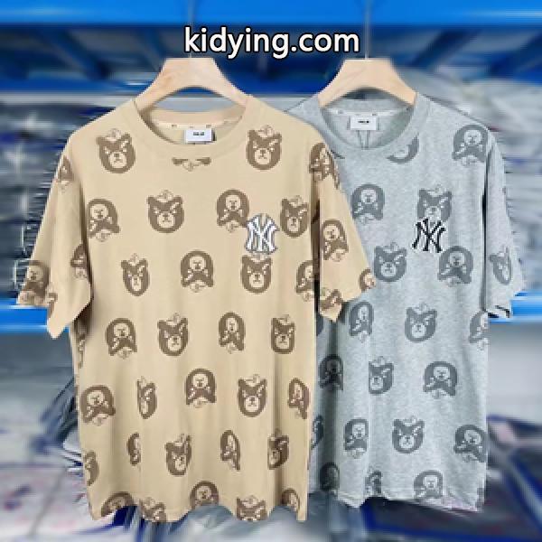 MLB Korea エムエルビーコリア偽物 半袖tシャツ 大人可愛い ユニセックスデザイン 程良いトレンド感のある-0