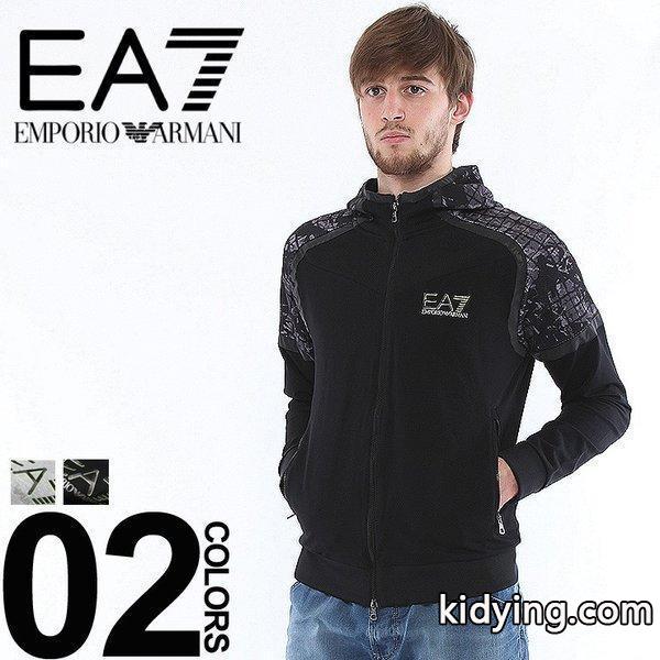 エンポリオ アルマーニ EMPORIO ARMANI EA7 パーカー スウェット フルジップ ラグラン切替 メッシュ加工 メンズ ブランド EA3ZPM97PJ60Z :7537214450:ゼンオンライン - 通販ショッピング-0