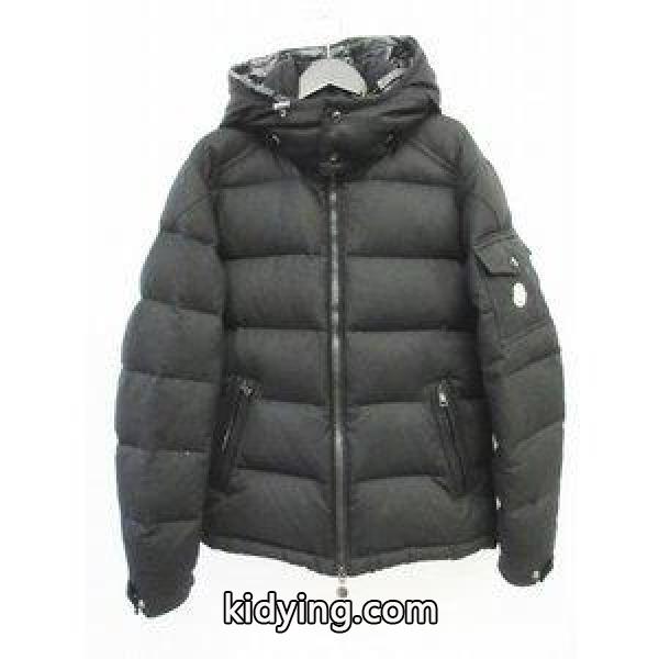 モンクレール MONCLER モンジュネーブル ダウンジャケット ブルゾン アウター MONTGENEVRE フード付き サイズ感 黒 メンズ-0
