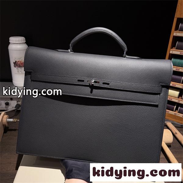 ☆エルメスケリーブリーフケースコピーHermès 2026トレンド最新作高級ビジネスバッグ-1