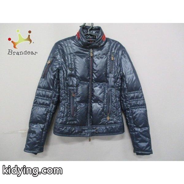 モンクレール MONCLER ダウンジャケット サイズ0 XS レディース - ダークネイビー×レッド 冬物 新着 20180824 :27983191:ブランディア ヤフーショップ - 通販ショッピング-0