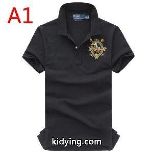 値下げ！Polo Ralph Laurenポロ ラルフローレンコピービジネス用限定セールHOTメンズポロトップスＴシャツ-0