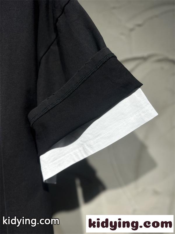 レイヤード裾 ロゴ刺繍 オーバーサイズ 2026新作 BALENCIAGA バレンシアガ コピー Tシャツ ストリート映え-5