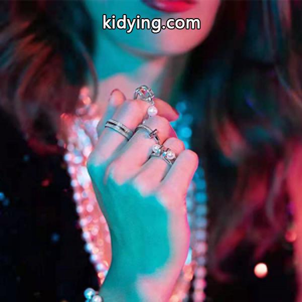 人気アイドルが愛用2022新作 ティファニーリング コピー品 Tiffany HardWear ダブルパール シルバー系 カジュアル-0