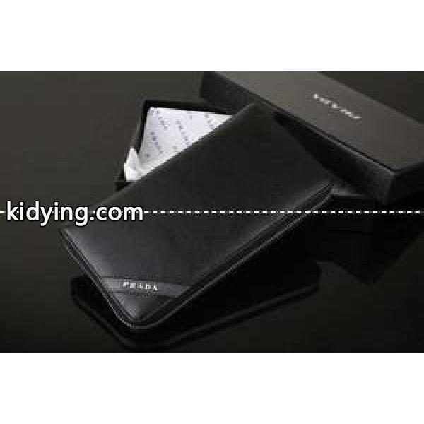 2013 新作 PRADA プラダ 二つ折り小銭入れ 長財布_プラダ メンズ財布_財布 メンズ_スーパーコピーブランド激安通販 専門店-0