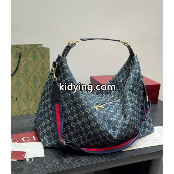 大容量&&GUCCI LaFamigliaシリーズHobo 男女兼用上品グッチショルダーバッグコピー-0