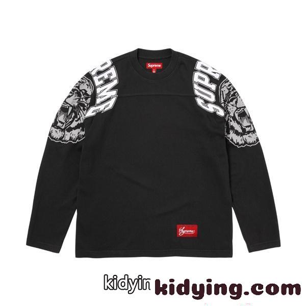 メンズ 長袖Tシャツ 春 カジュアル トレーナー風 おしゃれ SUPREME シュプリーム コピー-0