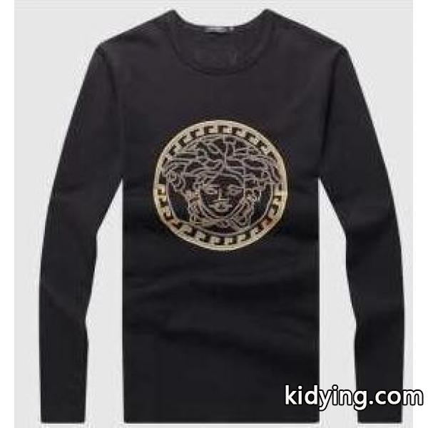 上品な雰囲気が漂うVersace　コピー、ヴェルサーチの男性長袖Tシャツ_ヴェルサーチ VERSACE_ブランド コピー 激安(日本最大級)-3