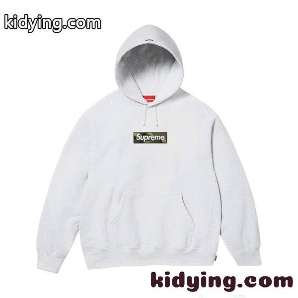 メンズ パーカー SUPREME シュプリーム コピー 裏起毛 重厚シルエット 安定感コーデ 大きいサイズ-1