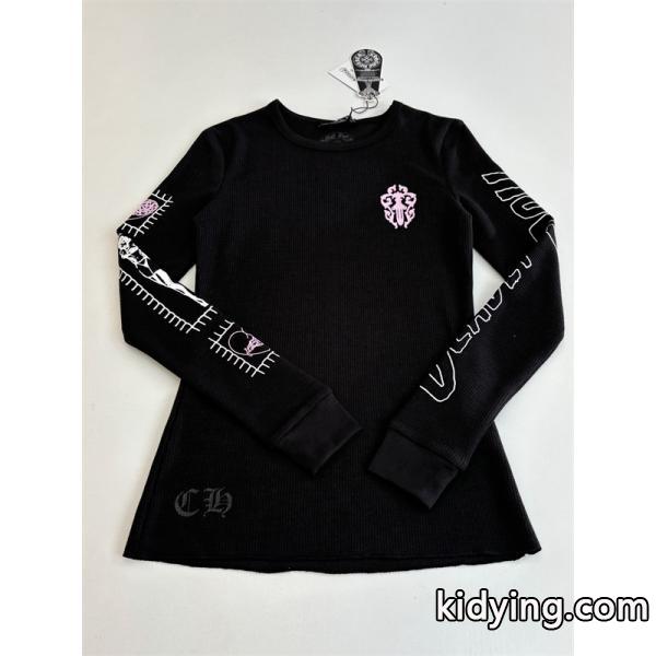 2026最新☆Chrome Heartクロムハーツ長袖tシャツコピーレディースファッション上品-6