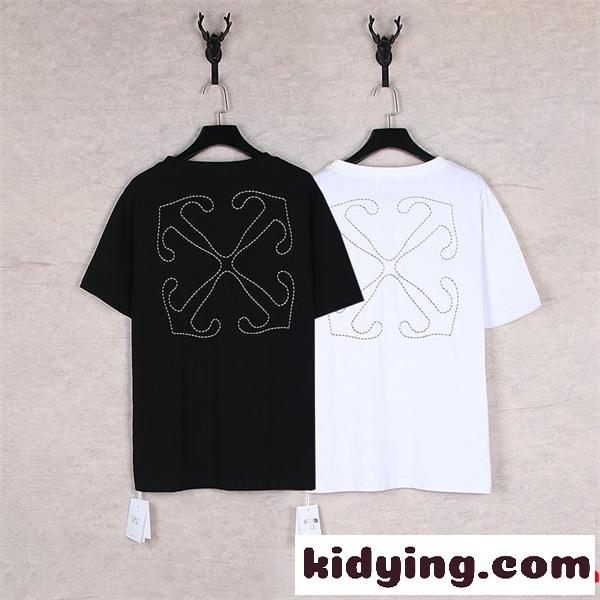 個性的なアイテム Off-White オフホワイト半袖Tシャツ【セレブ同款】_ブランド コピー 激安(日本最大級)-0