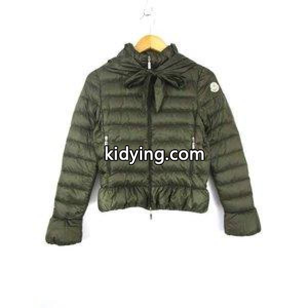 モンクレール MONCLER ダウンジャケット ダウンブルゾン JARRE オリーブ リボン フード 0 XS レディース【中古】【ベクトル 古着】 :103-201703313382:ブランド古着販売のベクトル - 通販ショッピング-0