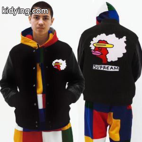 2017秋冬 人気新品&超特価& 楽に着用出来る 17FW Supreme Gonz Ramm Varsity Jacket_ジャケット パーカー セーター コート_メンズファッション_スーパーコピーブランド激安通販 専門店-0