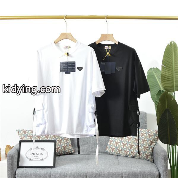 春夏新作 PRADA プラダ 半袖 Tシャツ 2色可選__メンズファッション_スーパーコピーブランド激安通販 専門店-0