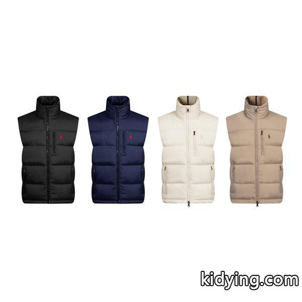 選べるカラー展開 ダウンベスト Polo Ralph Lauren ポロ ラルフローレン コピー メンズ ノースリーブ 保温設計-0