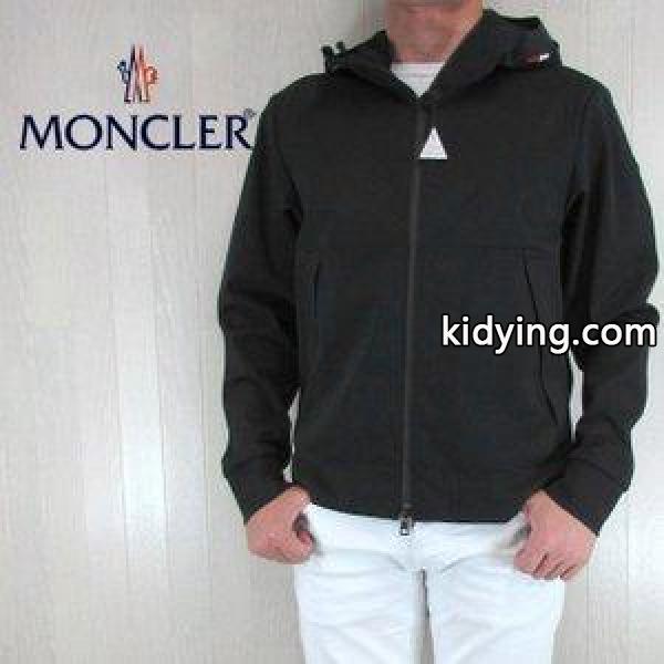 モンクレール MONCLER メンズ ジャケット ブルゾン ジップアップジャケット アウター GORDE/4002985 539AX/999/ブラック サイズ:1〜4 :key-20180326-036-039:madoricci - 通販ショッピング-0