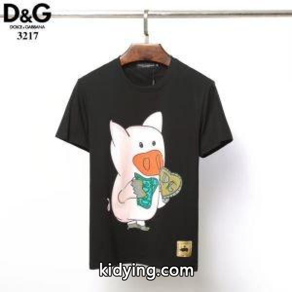 半袖Tシャツ ドルチェ＆ガッバーナ DOLCE & GABBANA 2019SSの人気トレンドファッション カジュアルスタイルを軽快に_ドルチェ＆ガッバーナ DOLCE & GABBANA_ブランド コピー 激安(日本最大級)-2