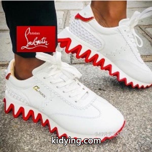 2021年最新登場クリスチャンルブタン スニーカー 新作 人気モデル Christian Louboutin コピー ホワイト 靴-0