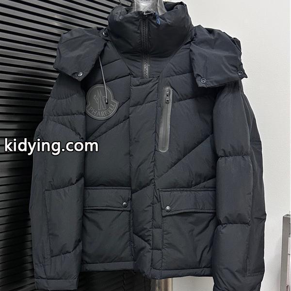 ダークグレー アウトドア ダウン MONCLER 多ポケット 秋冬厳寒対策 モンクレール コピージャケット アクティブ-0