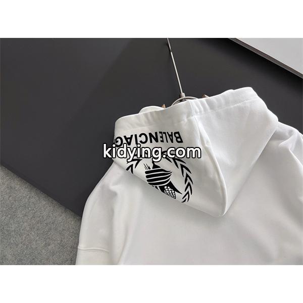 BALENCIAGA スーパーコピー パーカー ンプルロゴデザイン コットン フーディ ストリート カジュアル バレンシアガ-3