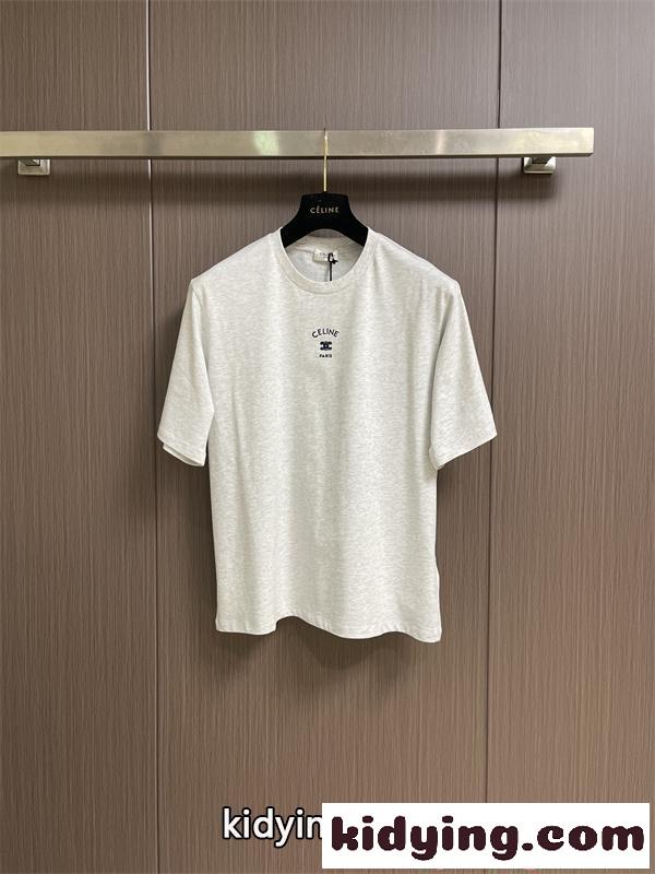 CELINE PARIS♥2026春夏流行 セリーヌ tシャツコピー男女OKシンプルデザイン3色-2