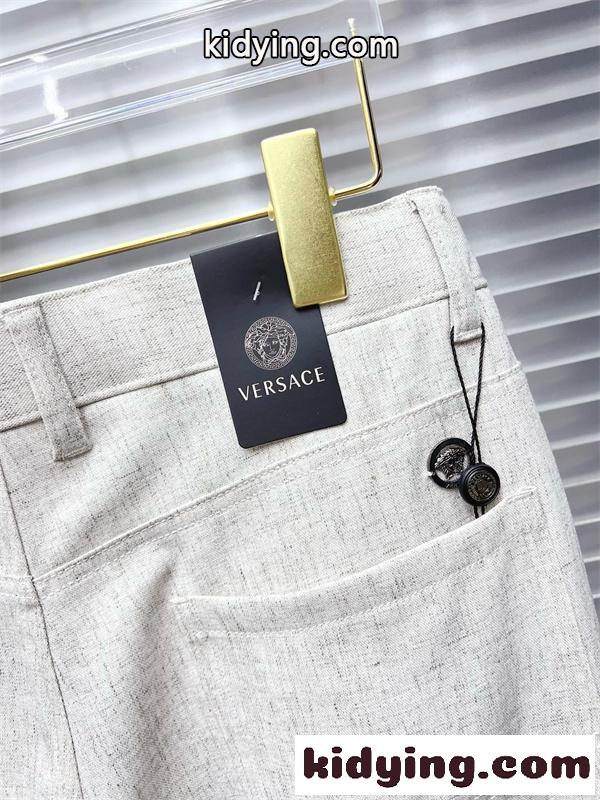 きれいめライン プレミアムファッション デイリーコーデ VERSACE ヴェルサーチ コピー パンツ 着回し自在-7