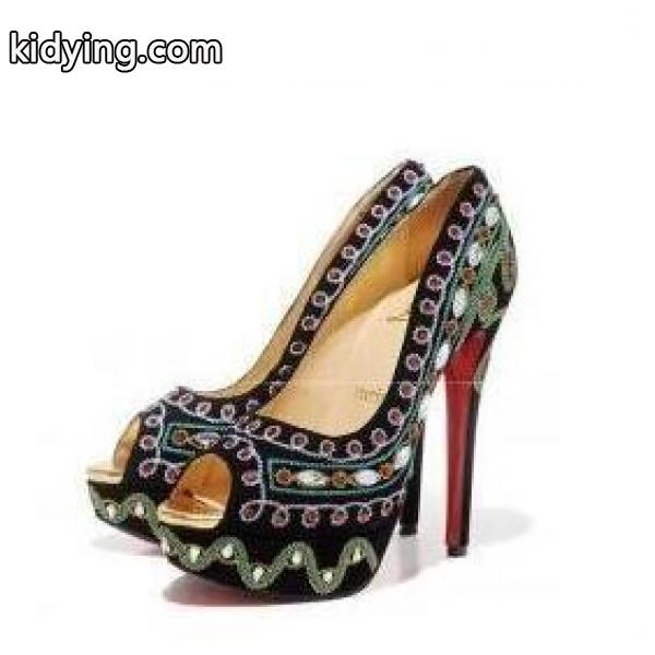 有名人に愛用できるCHRISTIAN LOUBOUTIN ルブタン ハイヒール コピー 花模様柄のパンプス_クリスチャンルブタン CHRISTIAN LOUBOUTIN_ブランド コピー 激安(日本最大級)-0